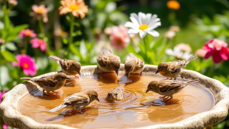 The Ultimate Guide to Nutritious Homemade Bird Food: Recipes & Safety Tips A clean bird bath provides essential hydration, especially during hot summer months