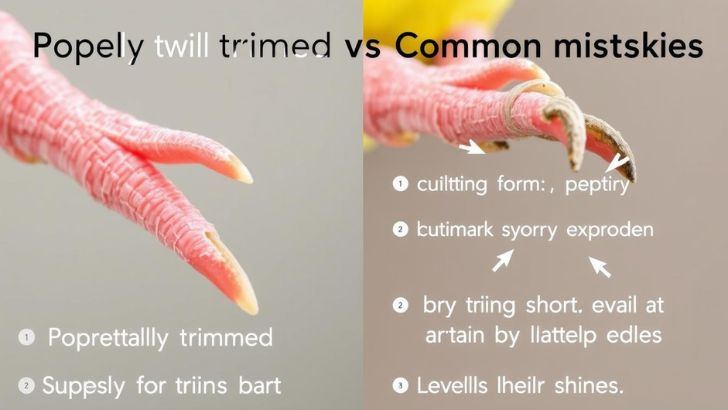Common Mistakes to Avoid When Trimming Bird Nails