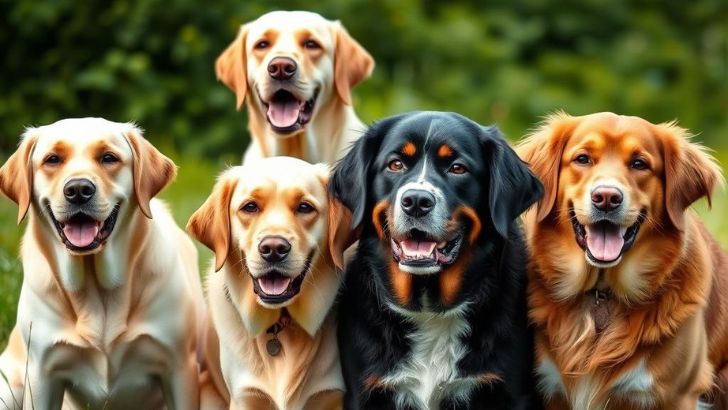 Top Friendly Dog Breeds That Fit Right Into Family Life Large Dog Breeds Known for Their Friendliness