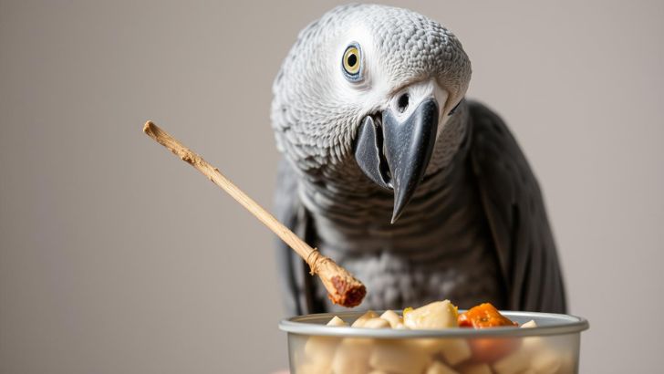 The African Grey Parrot: Intelligence, Conservation, and Care Problem-Solving and Tool Use