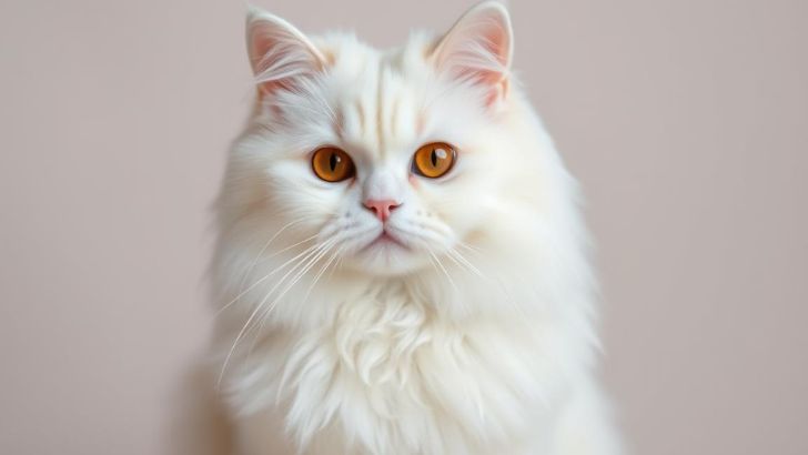 15 Most Beautiful Long Haired Cat Breeds: Traits & Care Tips The Persian cat is recognized for its flat face and flowing coat