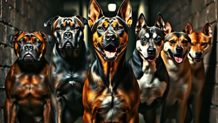 Top Aggressive Dog Breeds