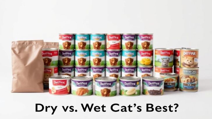 Dry vs. Wet Cat Food: What´s Best