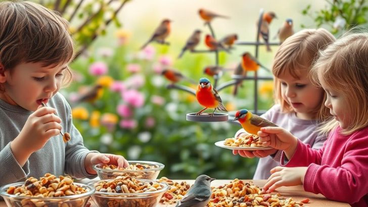 Homemade Bird Treats: Healthy Snacks for Your Backyard Birds Engaging Kids in Bird Treat Making