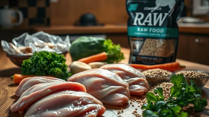 Raw Food Diet for Dogs: What You Need to Know Homemade vs. Commercial Raw Food Diets