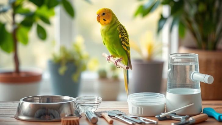 Routine Care for a Healthy Budgerigar