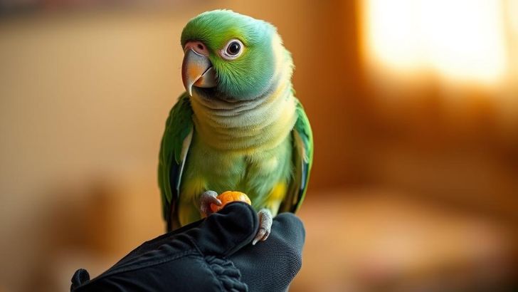 training your budgerigar