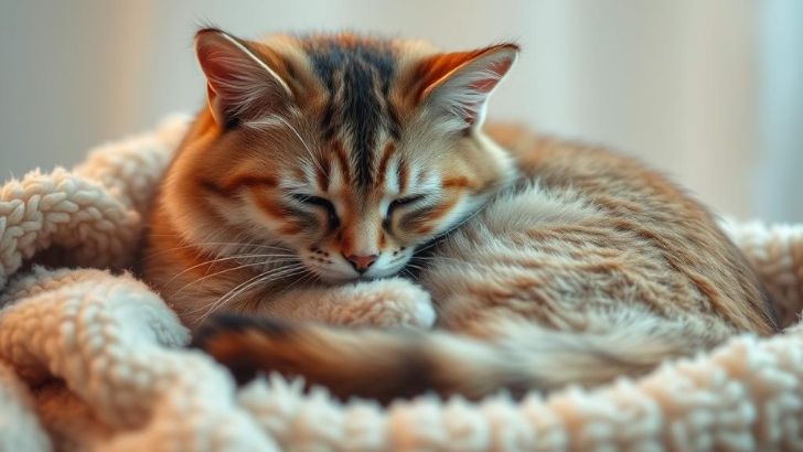 Behavioral Changes in Feverish Cats